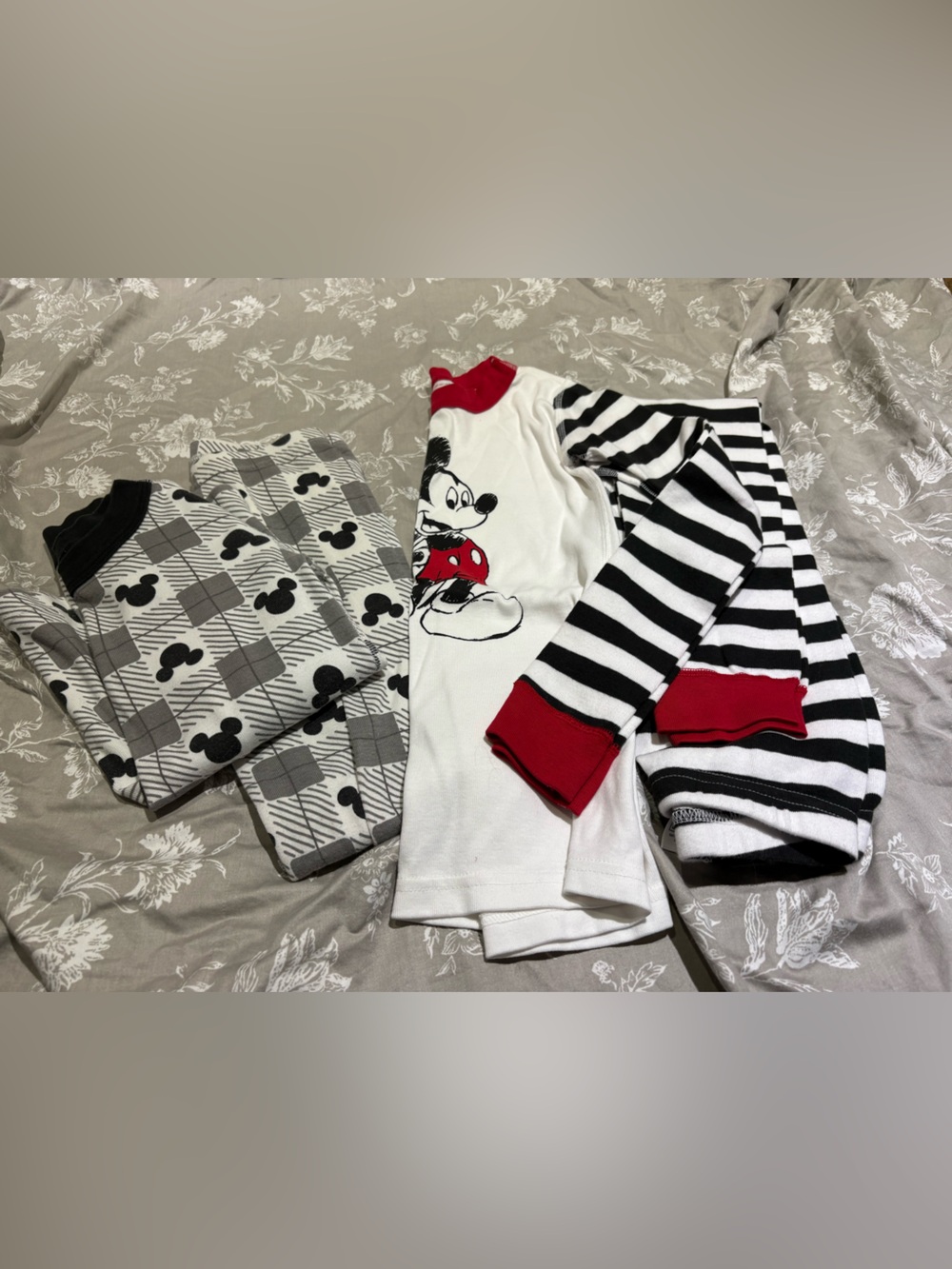 Hanna Andersson Mickey Mouse Disney long sleeve pjs 2pr 8